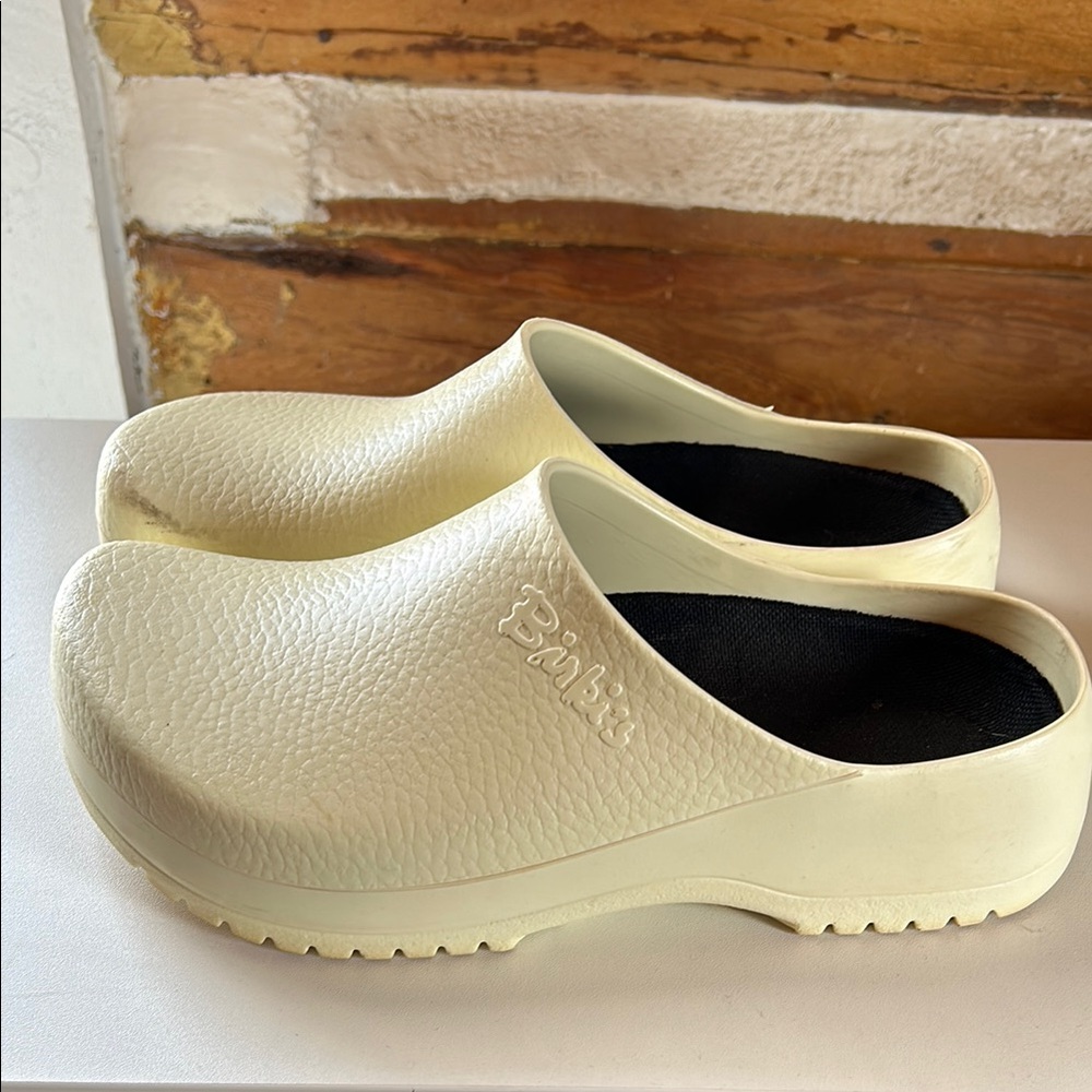 Birkenstock Birkis clogs size 39 popcorn color